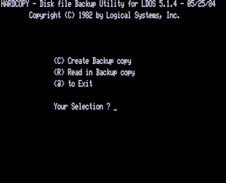 Screen shot